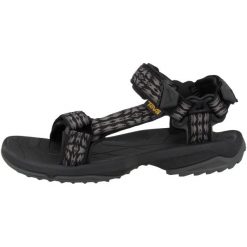 Buty do chodzenia męskie Teva Rrbk Terra Fi Lite Sandal. Czarne sandały męskie Teva, z materiału, bez zapięcia. Za 617.00 zł.