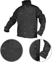 Texar Texar Bluza Polarowa ECWCS II Czarna 4XL. Czarne bluzy męskie Texar, m, bez wzorów, z polaru, bez kaptura. Za 260.00 zł.