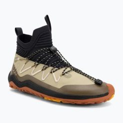 Buty barefoot męskie Vivobarefoot Primus Trail Flow Mid. Brązowe trekkingi męskie Vivobarefoot, trekkingowe. Za 609.99 zł.