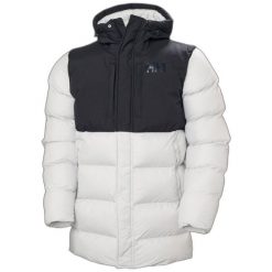 Kurtka Helly Hansen active puffy long. Białe kurtki męskie Helly Hansen, bez wzorów, z puchu, sportowe, z kapturem. W wyprzedaży za 1,021.50 zł.