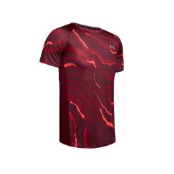 T-shirt Under Armour MK-1 PRINTED. Czerwone t-shirty męskie Under Armour, xs, bez wzorów, z elastanu, bez kołnierzyka. Za 186.05 zł.