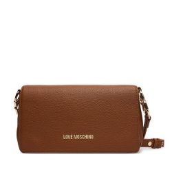 Torebka LOVE MOSCHINO. Brązowe torebki do ręki damskie Love Moschino, bez wzorów, klasyczne, bez dodatków. Za 939.99 zł.