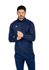 Poliestrowa bluza dresowa Erima Liga Star. Czarne bluzy męskie Erima, xl, bez wzorów, z dresówki, bez kaptura, na fitness i siłownię. Za 173.50 zł.
