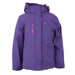 Parka dziewczęca Peak Mountain Fadika. Fioletowe kurtki i płaszcze dla dziewczynek Peak Mountain, na zimę, bez wzorów, z polaru, długie. Za 170.00 zł.
