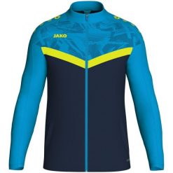 Poliestrowa bluza dresowa Jako Iconic. Niebieskie bluzy damskie Jako, l, bez wzorów, z dresówki, bez kaptura. Za 288.50 zł.