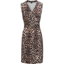 Sukienka z dżerseju bonprix w cętki leoparda. Sukienki damskie marki bonprix. Za 89.99 zł.