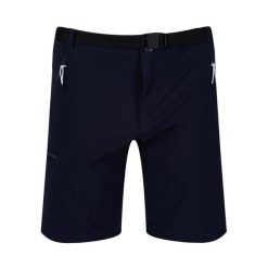 Szorty trekkingowe męskie Xert Stretch III. Czarne krótkie spodenki sportowe męskie Regatta, m, bez wzorów, trekkingowe. W wyprzedaży za 263.00 zł.