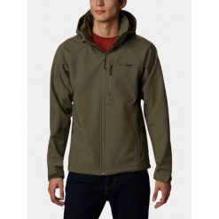 Kurtka Softshell Męska Columbia Cascade Ridge III. Zielone kurtki sportowe męskie Columbia, na jesień, m, bez wzorów, z polaru, trekkingowe. Za 539.00 zł.