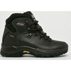 Grisport - Buty. Czarne trekkingi męskie Grisport, na zimę, z materiału. W wyprzedaży za 379.90 zł.
