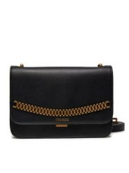 Steve Madden Torebka SM13001392 B-G Czarny. Czarne listonoszki damskie Steve Madden, bez wzorów, ze skóry, bez dodatków. Za 399.99 zł.