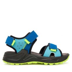 Sandały Primigi. Niebieskie sandały chłopięce Primigi, bez zapięcia. Za 209.99 zł.