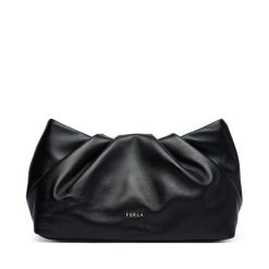 Torebka Furla. Czarne torebki do ręki damskie Furla, bez wzorów, bez dodatków. Za 919.99 zł.