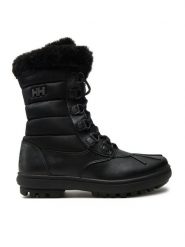 Helly Hansen Śniegowce Aurora 11982 Czarny. Czarne śniegowce i trapery damskie Helly Hansen, ze skóry. Za 799.99 zł.