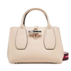 Torebka Longchamp. Brązowe torebki do ręki damskie Longchamp, bez wzorów, klasyczne, bez dodatków. Za 2,129.00 zł.