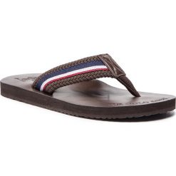 Klapki U.S. POLO ASSN. - Zante EGADI4111S9/T1 Dkbr. Brązowe klapki męskie marki U.S. Polo Assn., z materiału. Za 119.00 zł.