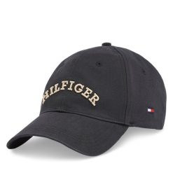 Czapka z daszkiem Tommy Hilfiger. Czarne czapki i kapelusze męskie Tommy Hilfiger, bez wzorów. Za 99.99 zł.