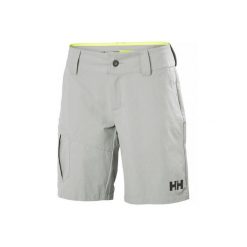 Spodenki damskie Helly Hansen W QD Cargo Shorts. Szare szorty sportowe damskie Helly Hansen, l, bez wzorów, z elastanu, sportowe, trekkingowe. Za 355.00 zł.