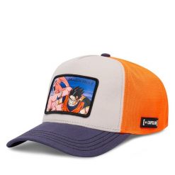 Czapka z daszkiem Capslab. Brązowe czapki i kapelusze damskie CapsLab, bez wzorów. Za 169.99 zł.