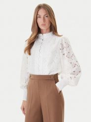 Bardot Body Remy 59730TB1 Biały Regular Fit. Białe bluzki damskie Bardot, bez wzorów, z bawełny, bez kołnierzyka, bez ramiączek. Za 319.99 zł.