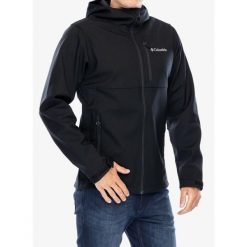 Kurtka softshell Columbia Ascender II Hooded Softshell Jacket. Czarne kurtki sportowe męskie Columbia, xl, bez wzorów, z softshellu, wspinaczkowe. Za 362.19 zł.