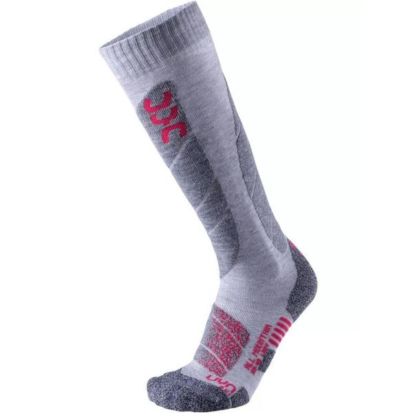 Narty damskie UYN Ski All Mountain. Czerwone skarpety damskie UYN, bez wzorów. Za 89.99 zł.