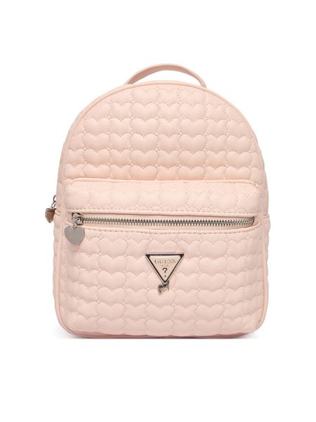Guess Plecak J6GZ00 WHEG0 Różowy. Czerwone torby i plecaki dziecięce Guess, ze skóry. Za 320.99 zł.