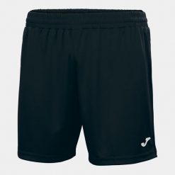 Spodenki do piłki nożnej męskie Treviso. Czarne krótkie spodenki sportowe męskie Joma, m, bez wzorów, z materiału, na fitness i siłownię. Za 114.50 zł.
