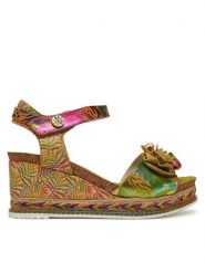 Laura Vita Espadryle Hacdeo 09 Żółty. Żółte sandały damskie Laura Vita, bez wzorów, ze skóry, bez obcasa, bez zapięcia. Za 309.99 zł.