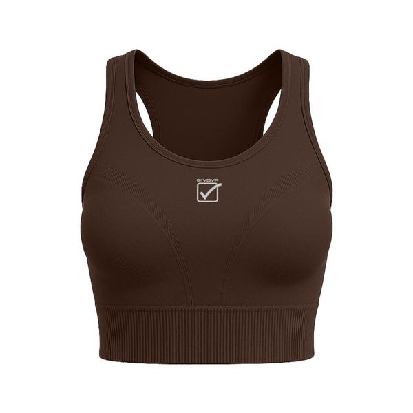 Givova Top Performance XL – damski top sportowy. Fioletowe koszule damskie Givova, xl, bez wzorów, sportowe, bez kołnierzyka, bez ramiączek. Za 226.99 zł.