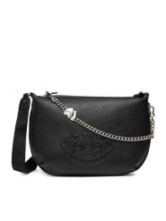 Juicy Couture Torebka CEO-BIJXT8995WVP Czarny. Czarne listonoszki damskie Juicy Couture, bez wzorów, z materiału, bez dodatków. Za 329.99 zł.