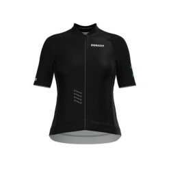 Damski jersey Bioracer Icon. Czarne koszulki sportowe damskie BIORACER, bez wzorów, z jersey, bez kołnierzyka, bez ramiączek, rowerowe. Za 448.50 zł.