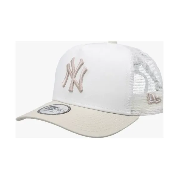 New Era Czapka Essential Trucker Ny Yankees New York Yankees , biały, rozmiar ONE-SIZE. Białe czapki i kapelusze męskie New Era, na lato, bez wzorów, z bawełny, klasyczne. W wyprzedaży za 69.99 zł.