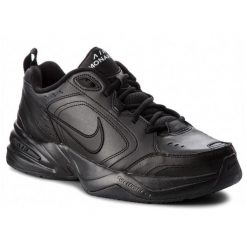 Buty męskie sportowe treningowe Nike AIR MONARCH IV. Czarne buty sportowe męskie Nike, bez zapięcia, na fitness i siłownię. Za 319.00 zł.