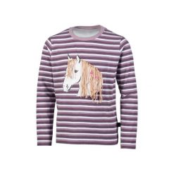T-shirt z długim rękawem dziewczynka HKM Kids Alva. Fioletowe t-shirty i topy dla dziewczynek HKM KIDS, bez wzorów, z włókna, bez ramiączek. Za 152.00 zł.