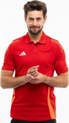 Adidas Koszulka męska adidas Tiro 24 Competition Polo czerwona IR7563 L. Czerwone koszulki polo męskie Adidas, l, bez wzorów, bez ramiączek. Za 138.68 zł.