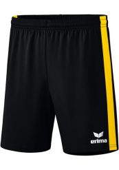 Szorty Erima Retro Star. Czarne krótkie spodenki sportowe męskie Erima, l, bez wzorów, z materiału, na fitness i siłownię. Za 104.00 zł.