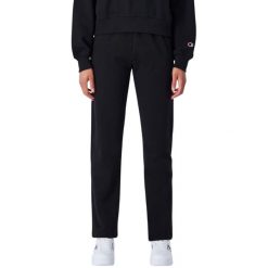 Spodnie damskie Champion Drawstring. Czarne spodnie sportowe damskie Champion, m, bez wzorów. Za 200.17 zł.