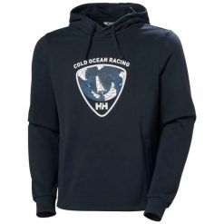 Bluza z kapturem Helly Hansen Arctic Ocean 2.0. Niebieskie bluzy męskie Helly Hansen, m, bez wzorów, z kapturem. Za 488.50 zł.