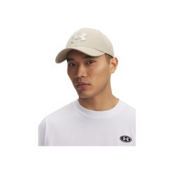 Czapka Z Daszkiem Męska Under Armour Sportowa Z Logo Blitzing. Brązowe czapki i kapelusze męskie Under Armour, bez wzorów, sportowe. Za 99.99 zł.