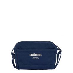 TORBA CANVAS CROSS BODY. Białe torby na ramię męskie Adidas, bez wzorów, z bawełny, biznesowe, na ramię, małe. Za 109.00 zł.