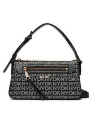 DKNY Torebka Bryant Ave Tz Demi C R42HYE18 Czarny. Czarne torebki do ręki damskie DKNY, bez wzorów, ze skóry, bez dodatków. Za 419.99 zł.