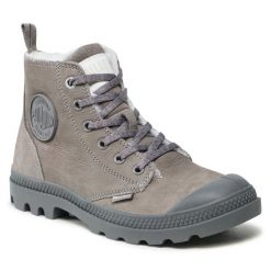 Trapery Palladium. Szare kozaki damskie Palladium. Za 509.99 zł.