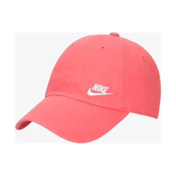 Nike Czapka W Nsw H86 Cap Futura Classic , czerwony, rozmiar ONE SIZE. Czerwone czapki i kapelusze damskie Nike, bez wzorów, z bawełny. W wyprzedaży za 59.99 zł.