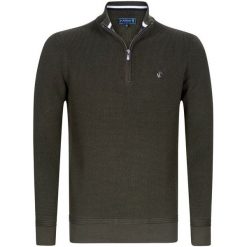 Sir Raymond Tailor Męski Sweter Attendant L Khaki. Brązowe swetry przez głowę męskie Sir Raymond Tailor, l, bez wzorów, bez kołnierzyka. Za 179.00 zł.