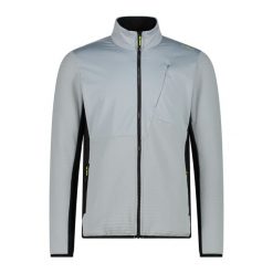 Bluza męska turystyczna CMP 34G1627. Szare bluzy sportowe męskie CMP, l, bez wzorów, bez kaptura, trekkingowe. Za 361.50 zł.