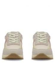 DeeZee Sneakersy CS5860-04 Beżowy. Brązowe buty sportowe dziewczęce DeeZee, bez wzorów, ze skóry, bez zapięcia. Za 119.99 zł.