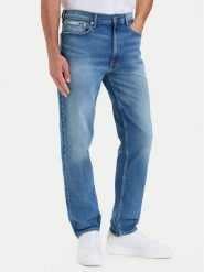 Calvin Klein Jeans Jeansy LV04RH743G Niebieski Straight Fit. Niebieskie jeansy męskie Calvin Klein Jeans. Za 489.99 zł.