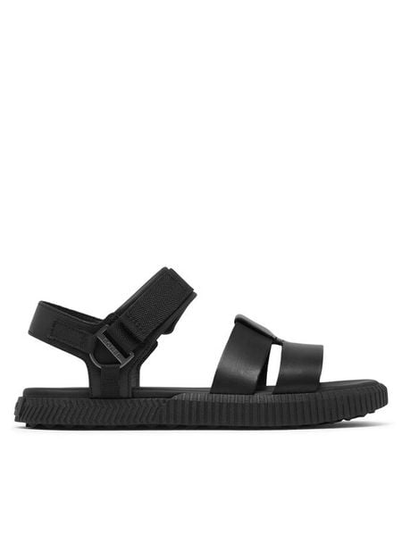 Sorel Sandały ONA AVE™ Women's Ankle Strap 2113191 Czarny. Czarne sandały damskie Sorel, bez wzorów, ze skóry, bez obcasa, na płaskiej podeszwie, bez zapięcia. Za 269.99 zł.