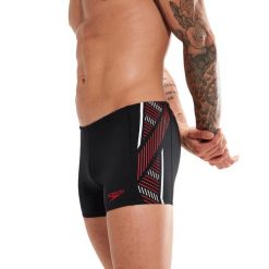 Szorty Kąpielowe Speedo Tech Pnl Short Am. Czarne kąpielówki męskie Speedo, m, bez wzorów, z tkaniny, do pływania. Za 97.67 zł.