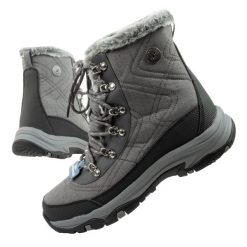 Buty śniegowce damskie Skechers Trego-Cold ocieplane wodoodporne. Czarne śniegowce i trapery damskie Skechers. Za 249.00 zł.